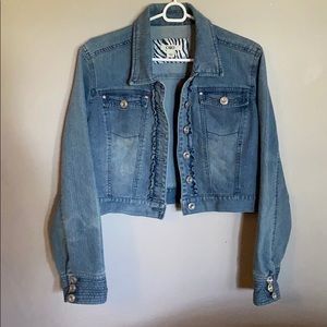 Cato cropped jean jacket size large